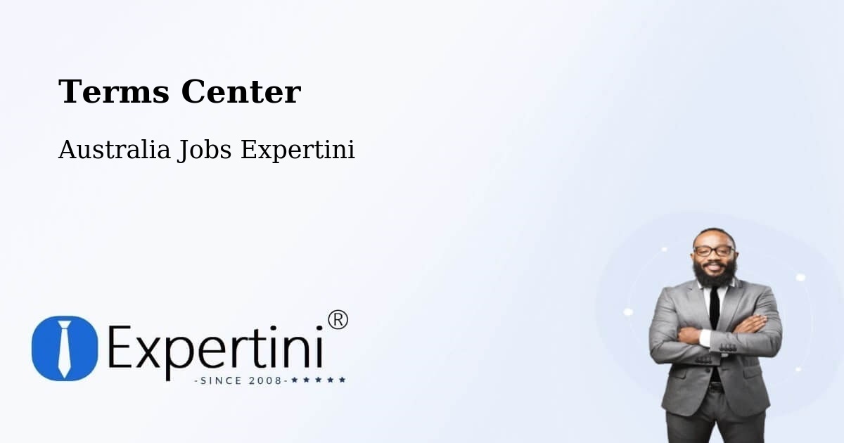 Terms of Service – Weston - Australia Jobs Expertini